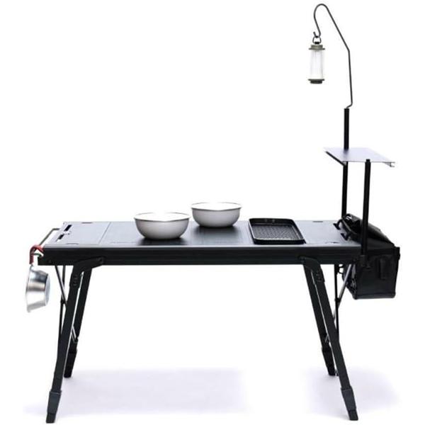 AS2OV(アッソブ)  フォールディングテーブル FOLDING TABLE ブラック 492502-10の画像