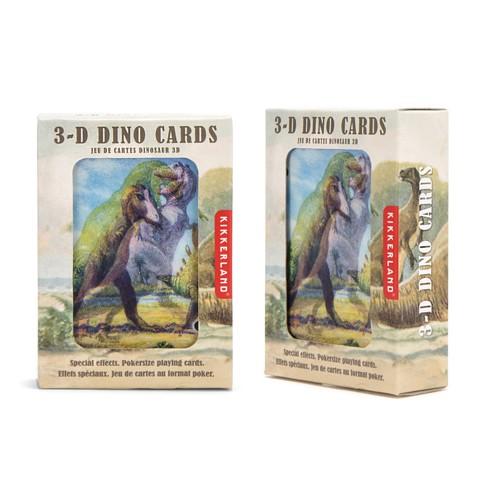 KIKKERLAND 3Dダイナソープレイングカード GG129 | KIKKERLAND | 02