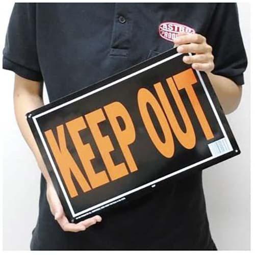 HY-KO 9.25x14アルミサイン（KEEP OUT） HY-807 |  | 02