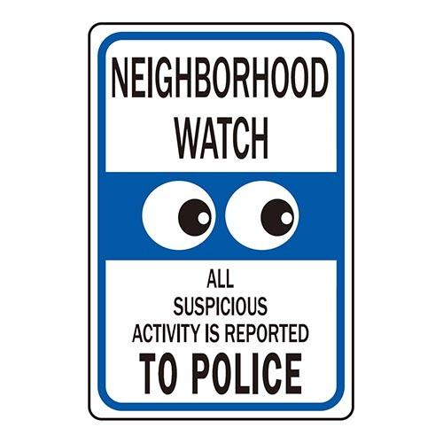 HY-KO  12x18 アルミサインプレート（NEIGHBORHOOD WATCH） HY-HW-28 | 