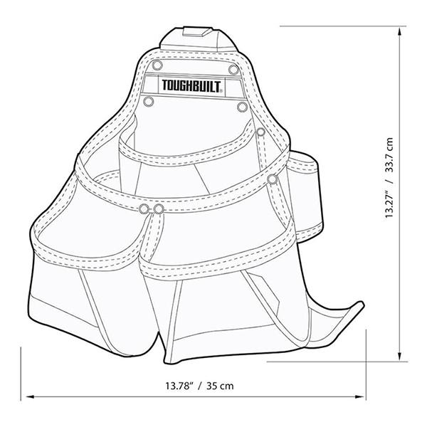 TOUGHBUILT フレーマーポーチ TB-CT-02 | TOUGHBUILT | 02