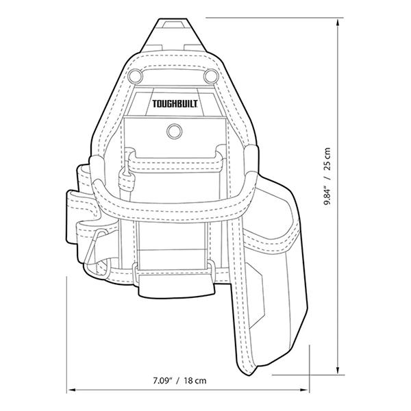 TOUGHBUILT ユーティリティーポーチ TB-CT-25X | TOUGHBUILT | 05