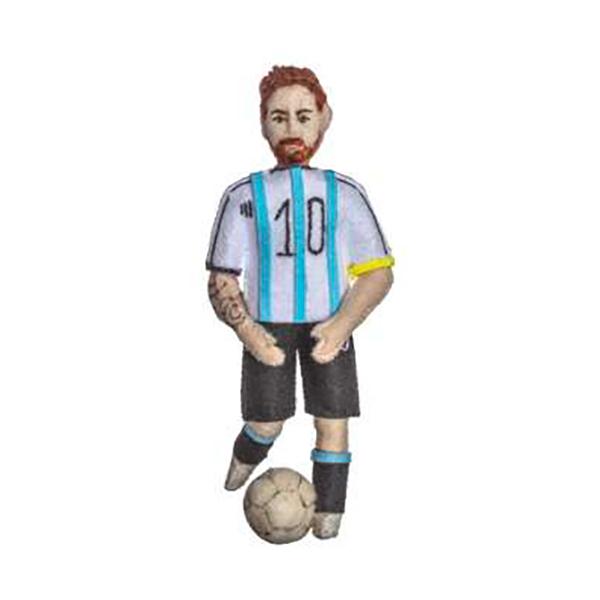 SILK ROAD BAZAAR リオネル・メッシ（Lionel Messi） フェルト製オーナメント |  | 01