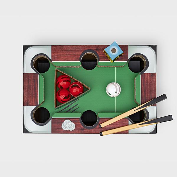 SUCK UK キャットトイ ビリヤード Pool Table Cat Toy CATPOOL1 | suck UK | 02