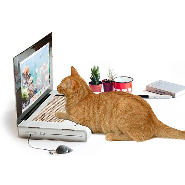 SUCK UK キャットスクラッチャー ラップトップ Cat Laptop Scratch Pad CATTTOP1 | suck UK | 02