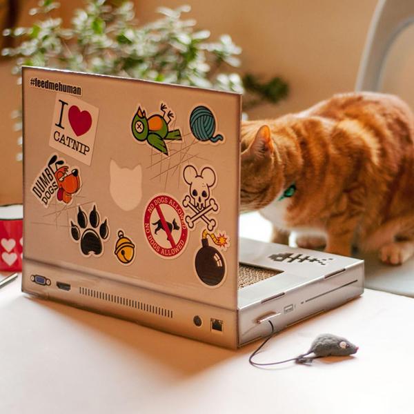 SUCK UK キャットスクラッチャー ラップトップ Cat Laptop Scratch Pad CATTTOP1 | suck UK | 03