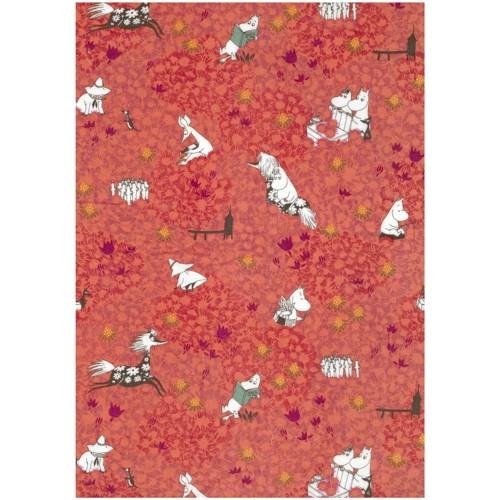 3月上旬入荷予定 ムーミン Coccaムーミンファブリック生地100cm 108cm わた花 レッド G 1003 1b 予約商品 Chara Mall キャラモール 通販 Yahoo ショッピング