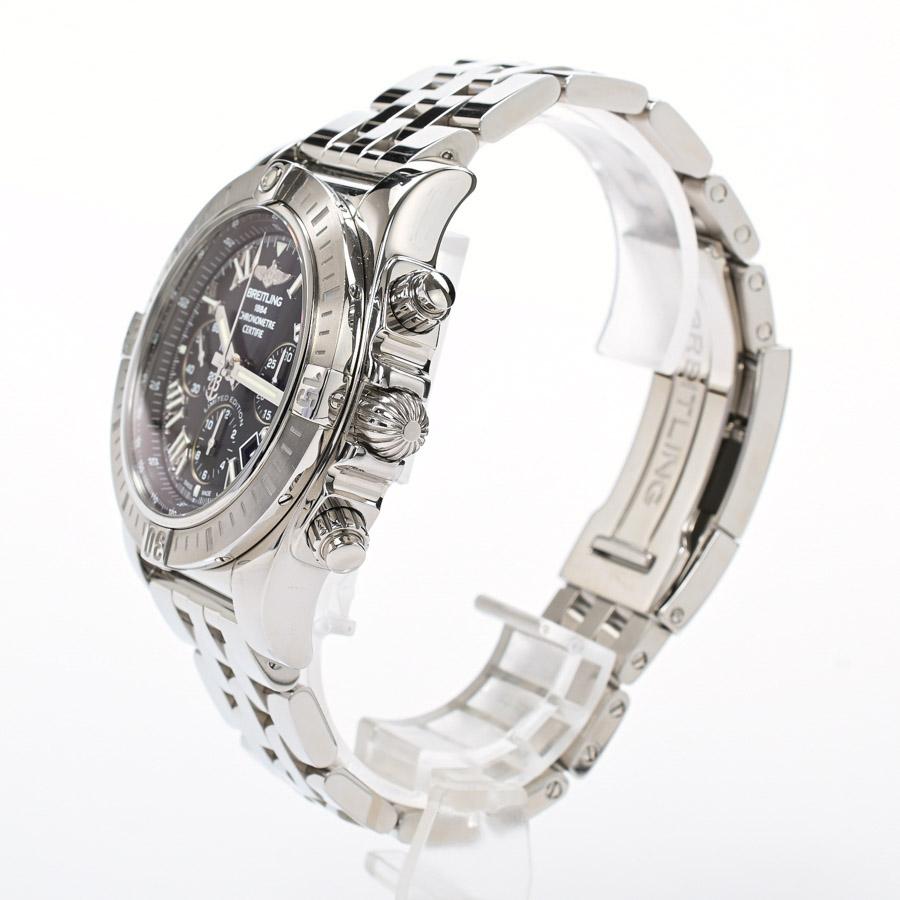 ブライトリング クロノマット JSP ローマンインデックス リミテッド 腕時計 AB01153A/BH26  ブラックローマン メンズ｜rodeo-shop｜02