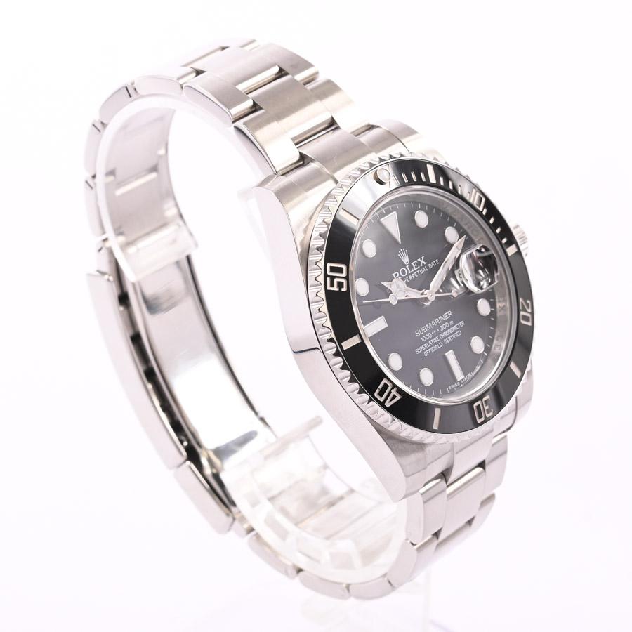 ロレックス サブマリーナー 腕時計 116610LN ランダム品番 ブラック メンズ 中古A品｜rodeo-shop｜03