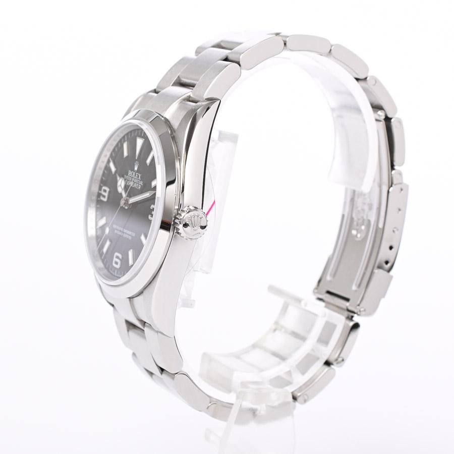 ロレックス エクスプローラーI 腕時計 114270 Z番 ブラック メンズ 中古A品｜rodeo-shop｜02