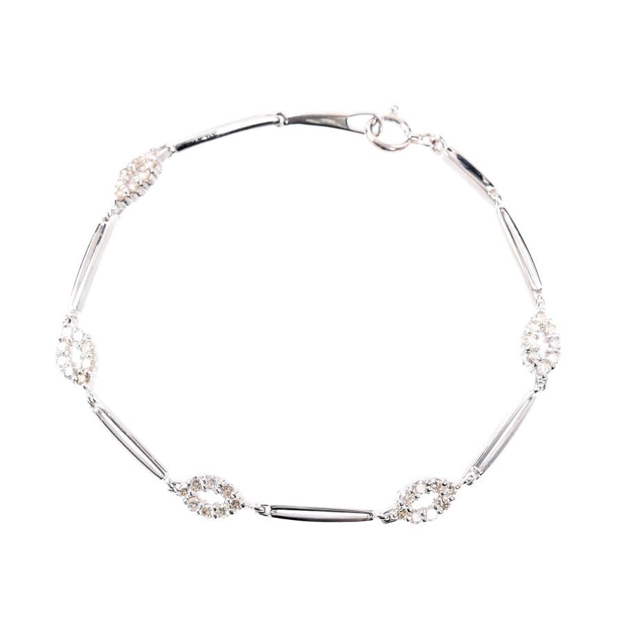 ダイヤ ブレスレット ダイヤ1ct チェーン長さ(留め具含):約17cm  