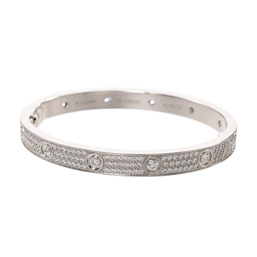 Cartier カルティエ ラブブレス ブレスレット メーカーサイズ:18/幅:約