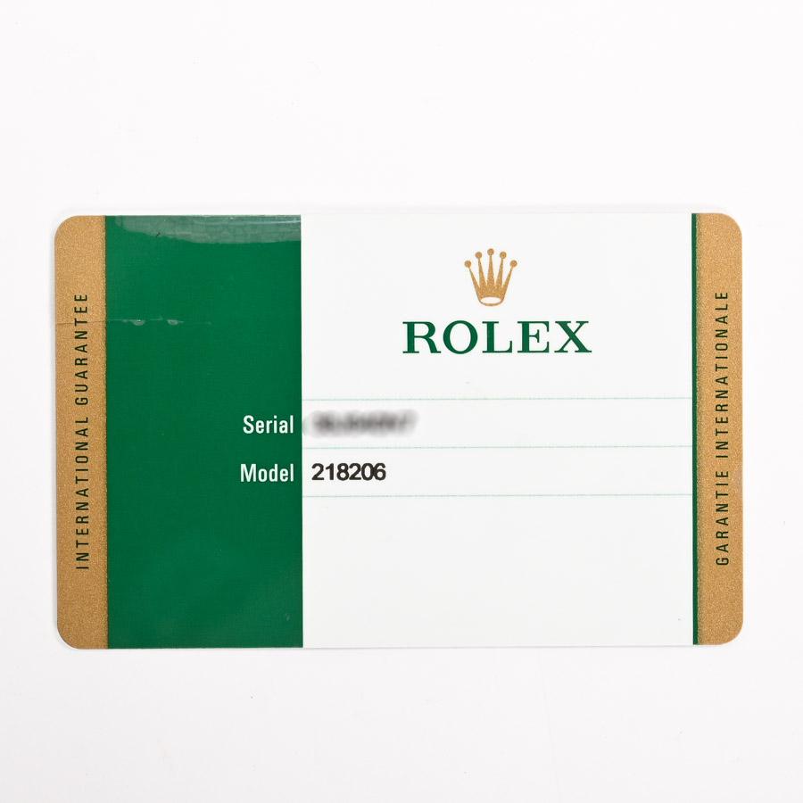 ROLEX（ロレックス） デイデイト2 腕時計 218206 ランダム品番 アイス
