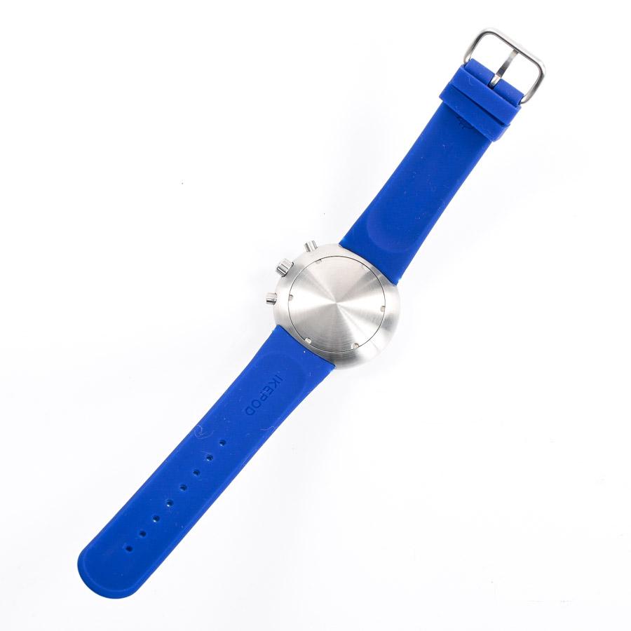 アイクポッド Chronopod 006 Blue Suede 腕時計 IPC006SILK  ブルー メンズ 中古A品の画像