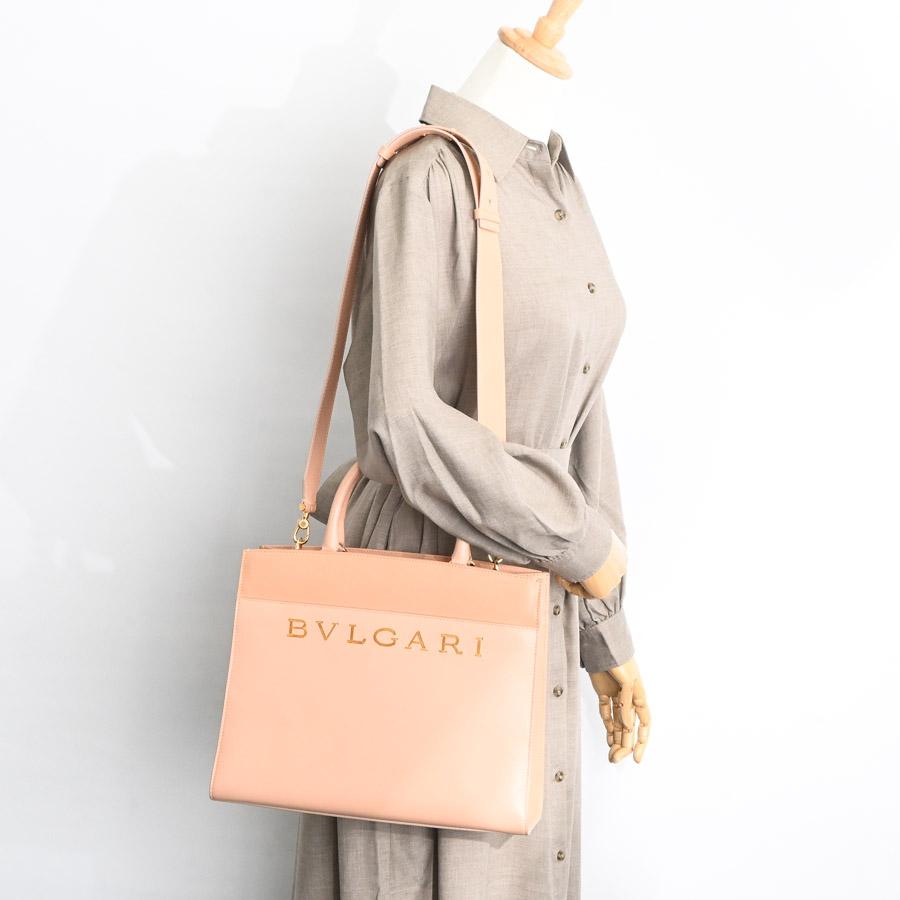 BVLGARI ブルガリ 2WAYハンドバッグ ハンドバッグ 293081 ピンク