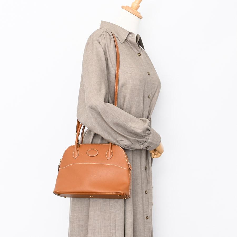 HERMES エルメス ボリード27 ハンドバッグ ゴールド レディース HERMES エルメス ボリード27 ハンドバッグ ゴールド レディース