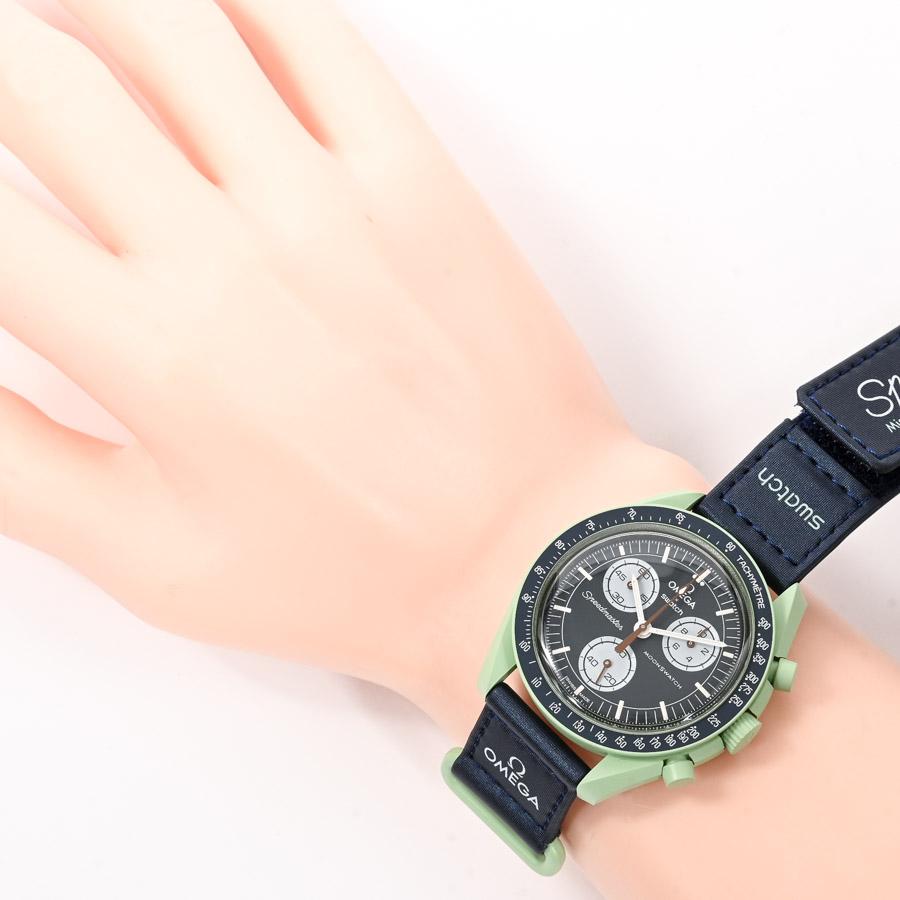 Swatch スウォッチ MISSION ON EARTH 腕時計 SO33G100 ブルー Swatch スウォッチ MISSION ON EARTH 腕時計 SO33G100 ブルー
