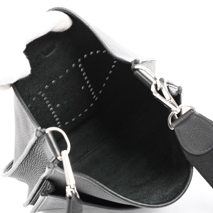 HERMES エルメス エブリン3PM ショルダーバッグ ブラック ユニ HERMES エルメス エブリン3PM ショルダーバッグ ブラック ユニ