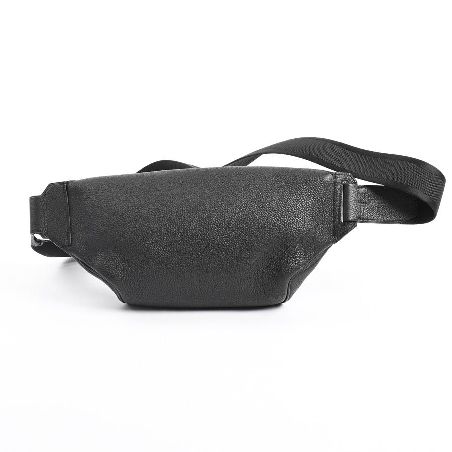 HERMES エルメス シティスライドクロスPM ボディバッグ ブラック