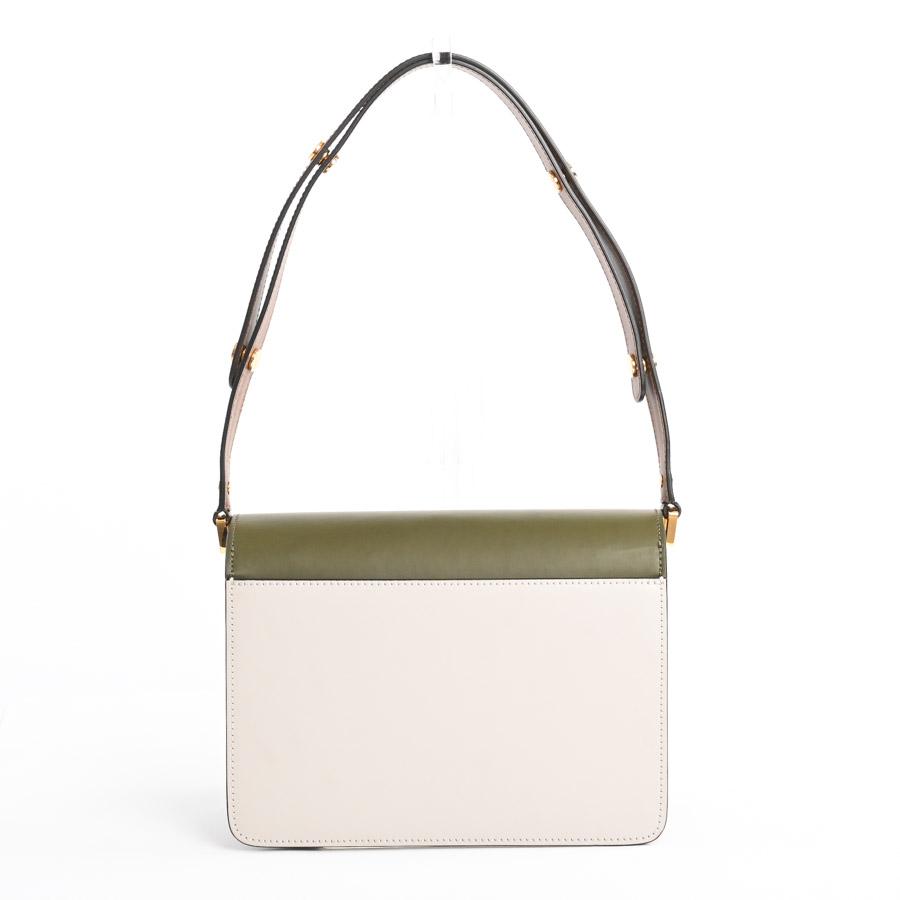 マルニ トランク ショルダーバッグ ライトグレー レディース