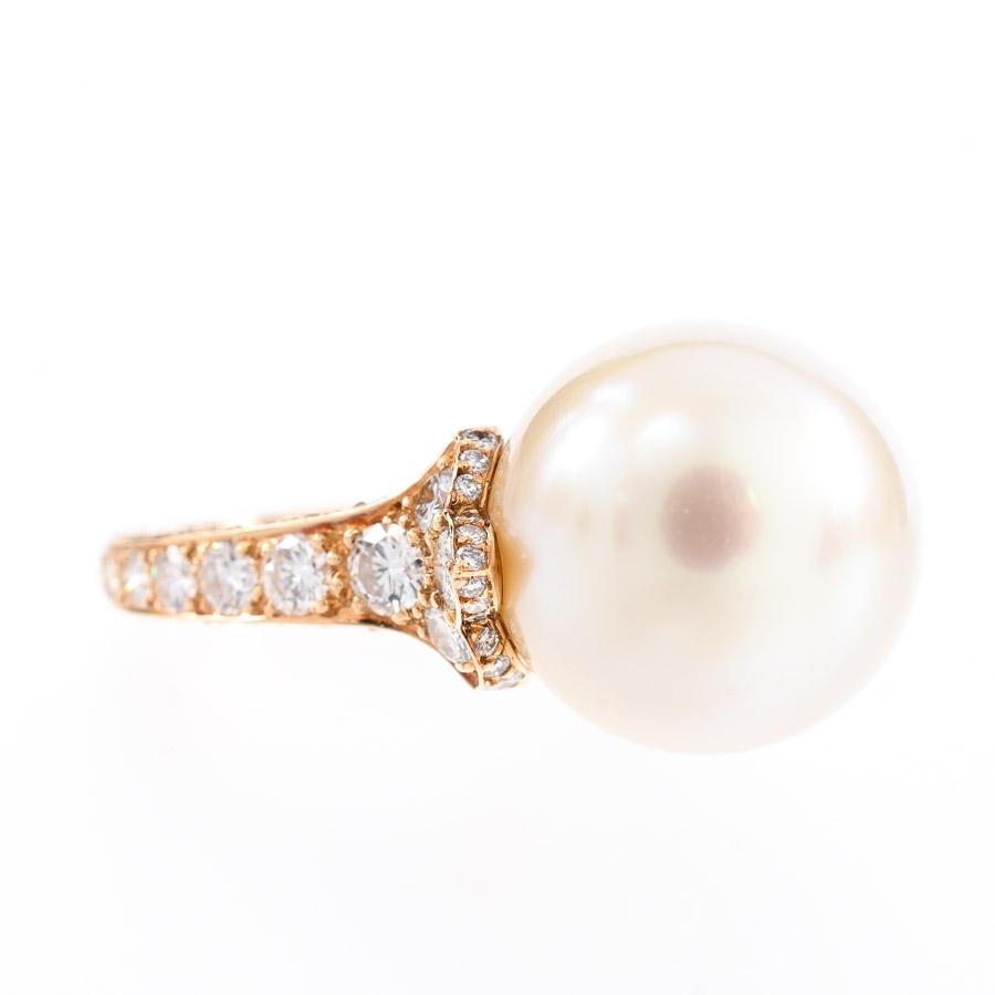 カルティエ パール リング リング #51 レディース 中古A品_1