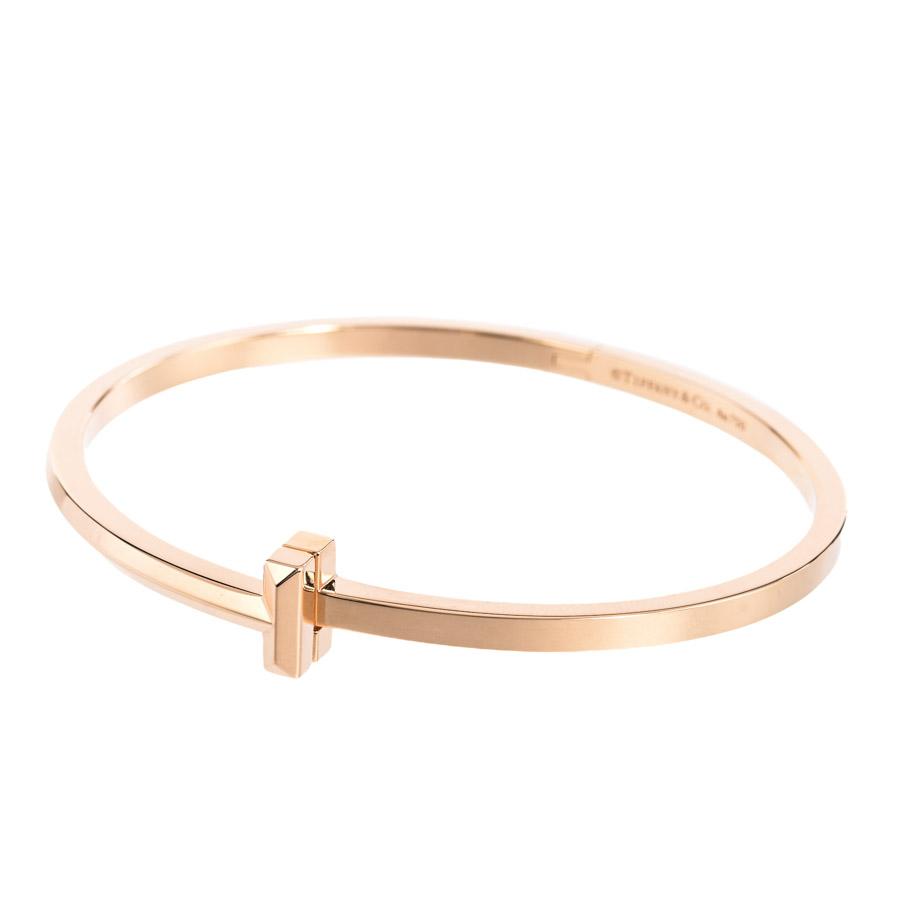 TIFFANY&Co.（ティファニー） Tワンナロー ヒンジ ブレスレット 内周