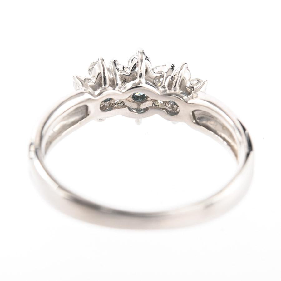 トリートダイヤ リング  トリートダイヤ0.11ct ダイヤ0.4ct 11号 4.6g レディース 中古A品の画像