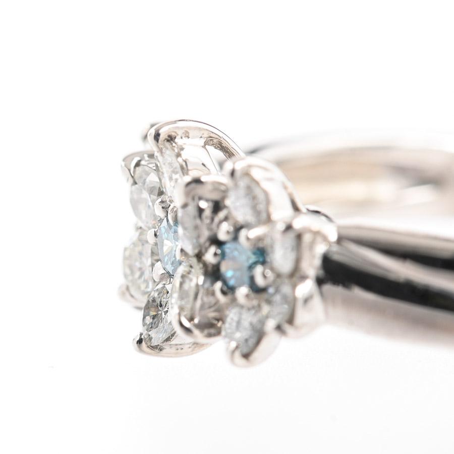 トリートダイヤ リング  トリートダイヤ0.11ct ダイヤ0.4ct 11号 4.6g レディース 中古A品の画像