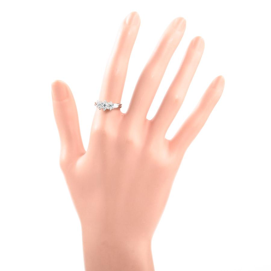 トリートダイヤ リング  トリートダイヤ0.11ct ダイヤ0.4ct 11号 4.6g レディース 中古A品の画像