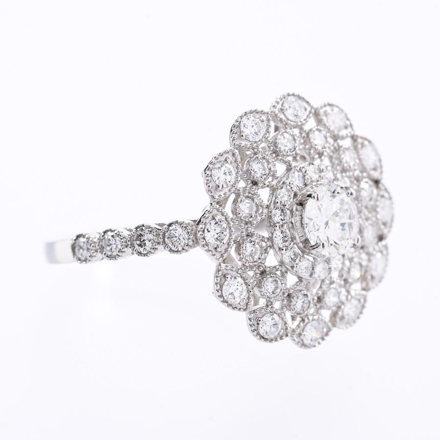 FAINT  ダイヤ0.281/0.537ct 12号 3.6g レディース 中古A品の画像