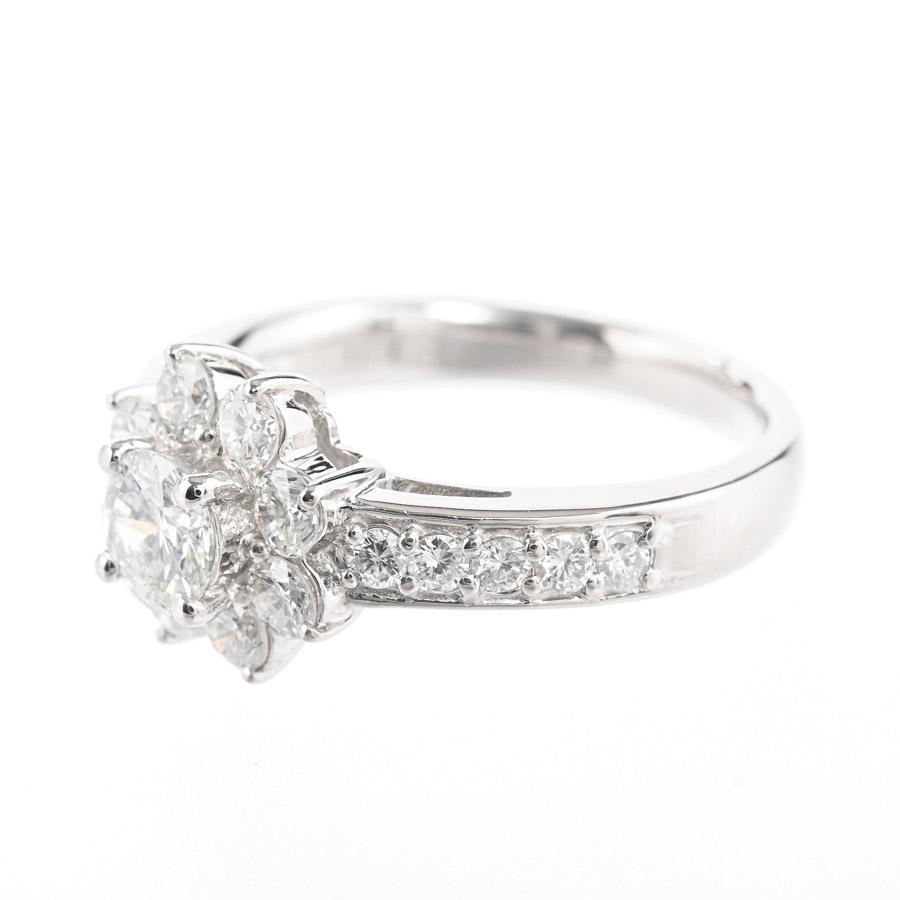 ダイヤ リング  ダイヤ0.39/0.73ct 12号 7.1g レディース 中古A品の画像