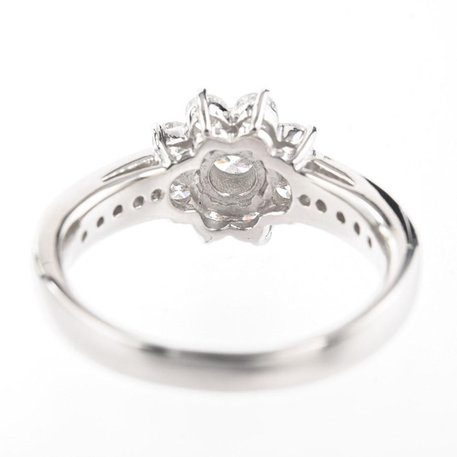ダイヤ リング  ダイヤ0.39/0.73ct 12号 7.1g レディース 中古A品の画像