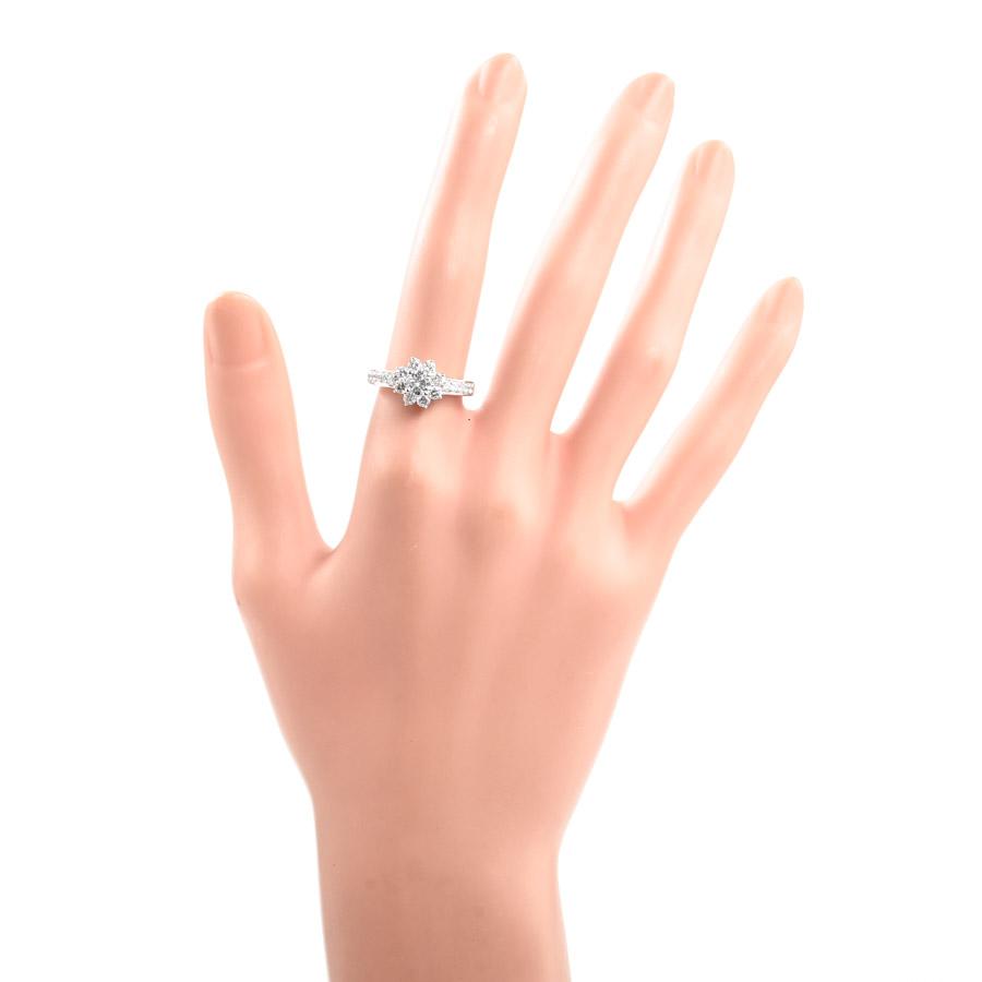 ダイヤ リング  ダイヤ0.39/0.73ct 12号 7.1g レディース 中古A品の画像
