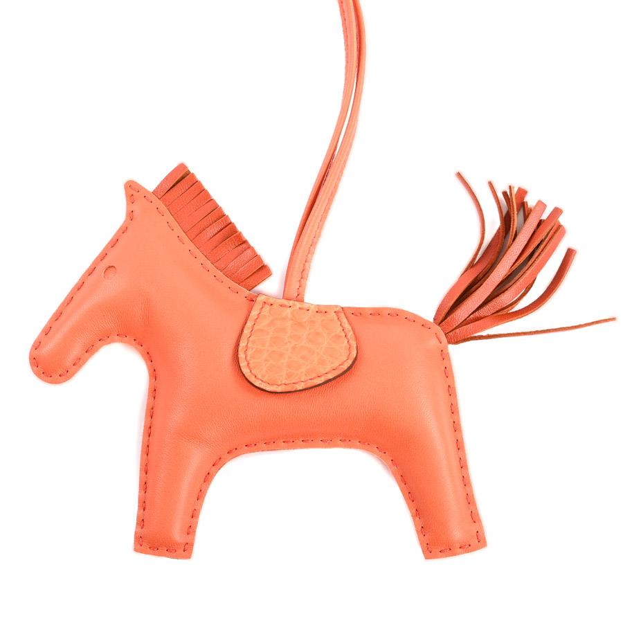 【専用】美品　エルメス　ロデオチャーム　MM HERMES（エルメス） ロデオMM チャーム オレンジ ユニセックス Z 2021