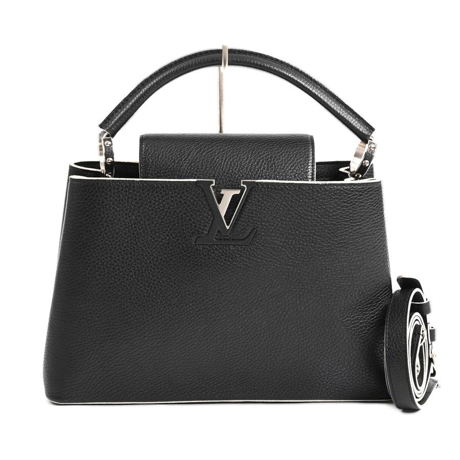LOUIS VUITTON（ルイ・ヴィトン） カプシーヌMM ハンドバッグ ブラック 