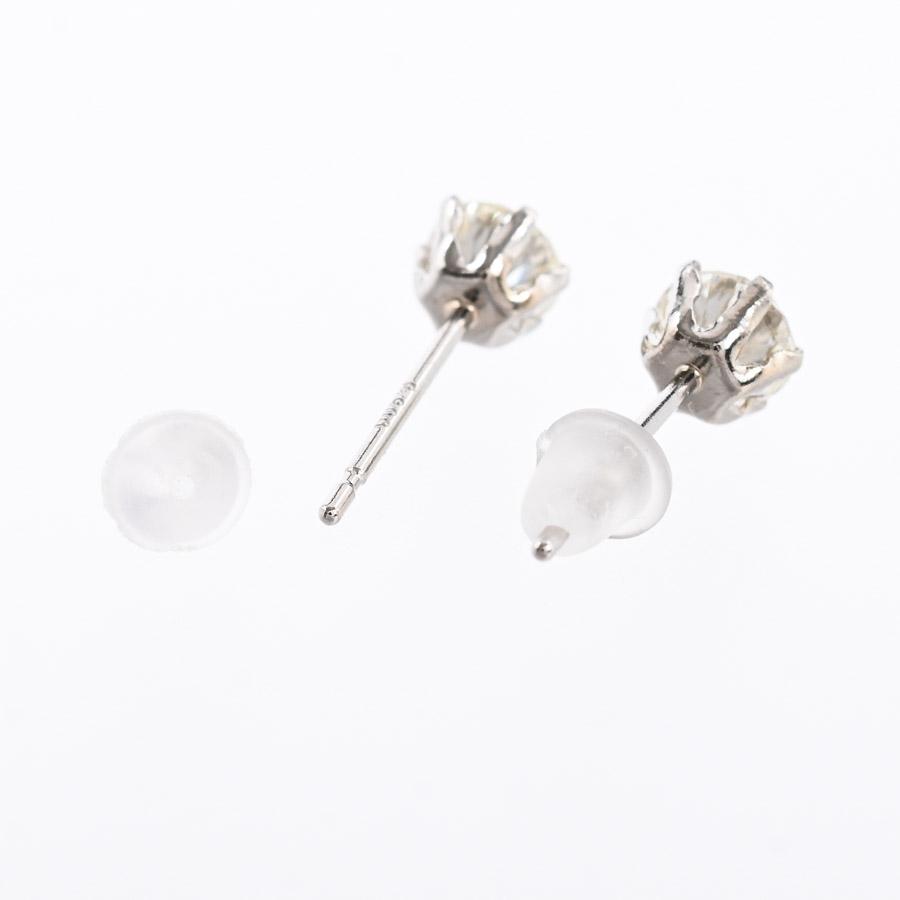 ダイヤ ピアス  ダイヤ0.325/0.279ct  0.4g レディース 中古A品の画像