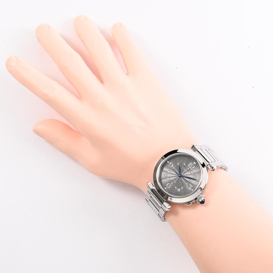 中古 カルティエ CARTIER WSPA0026 グレー メンズ 腕時計 Cartier（カルティエ） パシャ ドゥ 41mm 腕時計 WSPA0026 グレー