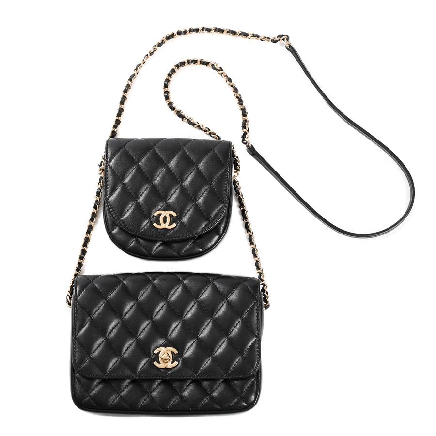 シャネル サイドパック AS0545 6203426 CHANEL（シャネル） サイドパック ショルダーバッグ AS0545 ブラック