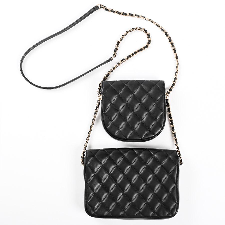 シャネル サイドパック AS0545 6203426 CHANEL（シャネル） サイドパック ショルダーバッグ AS0545 ブラック