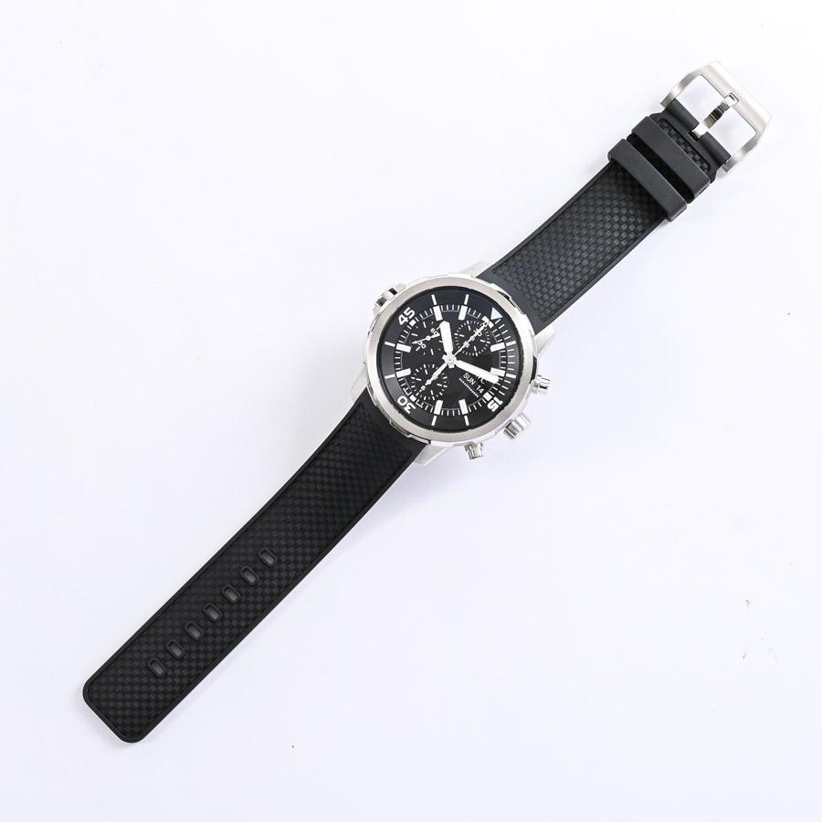 アイダブリュシー アクアタイマー クロノグラフ 腕時計 IW376803  ブラック メンズ 中古A品 | IWC SCHAFFHAUSEN | 02
