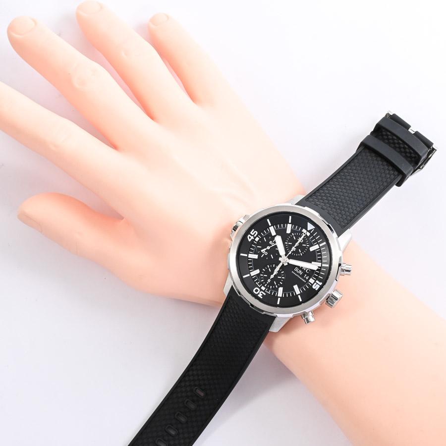 アイダブリュシー アクアタイマー クロノグラフ 腕時計 IW376803  ブラック メンズ 中古A品 | IWC SCHAFFHAUSEN | 06