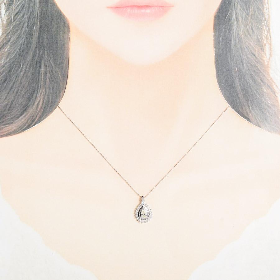 FAINT  ダイヤ0.386/0.66ct 5.2g レディース 中古A品の画像
