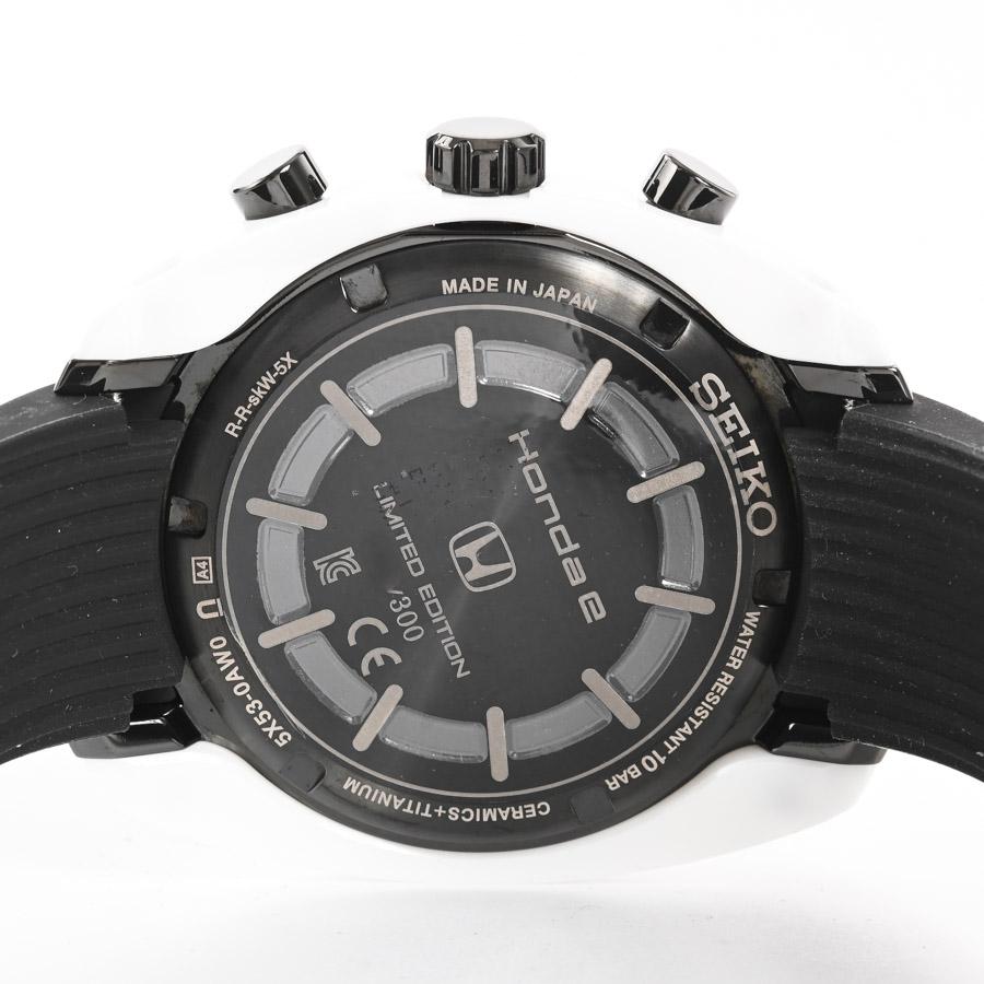 SEIKO セイコー アストロン HONDAコラボ 腕時計 SBXC075 ブラック