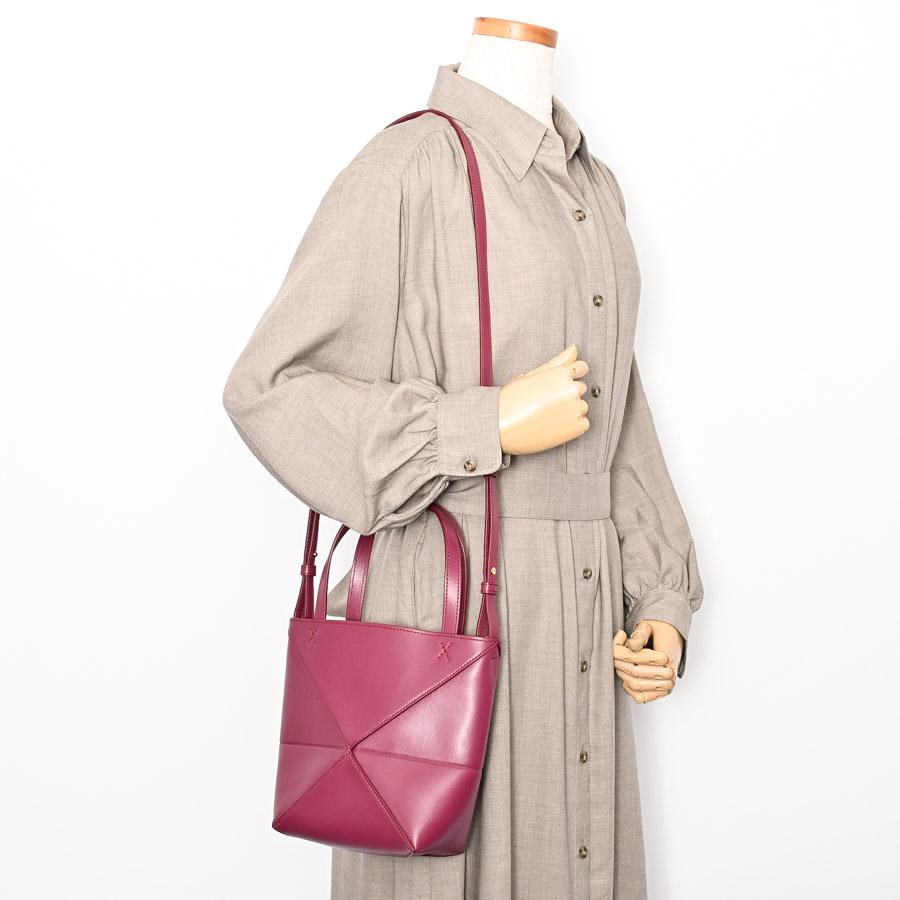 LOEWE（ロエベ） パズルフォールドトートミニ ハンドバッグ A657V25X01