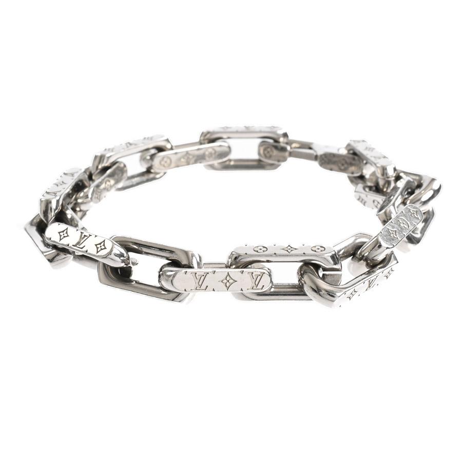 ルイ・ヴィトン チェーン モノグラム ブレスレット メンズ M00309 LOUIS VUITTON ルイヴィトン ブレスレットモノグラムチェーン