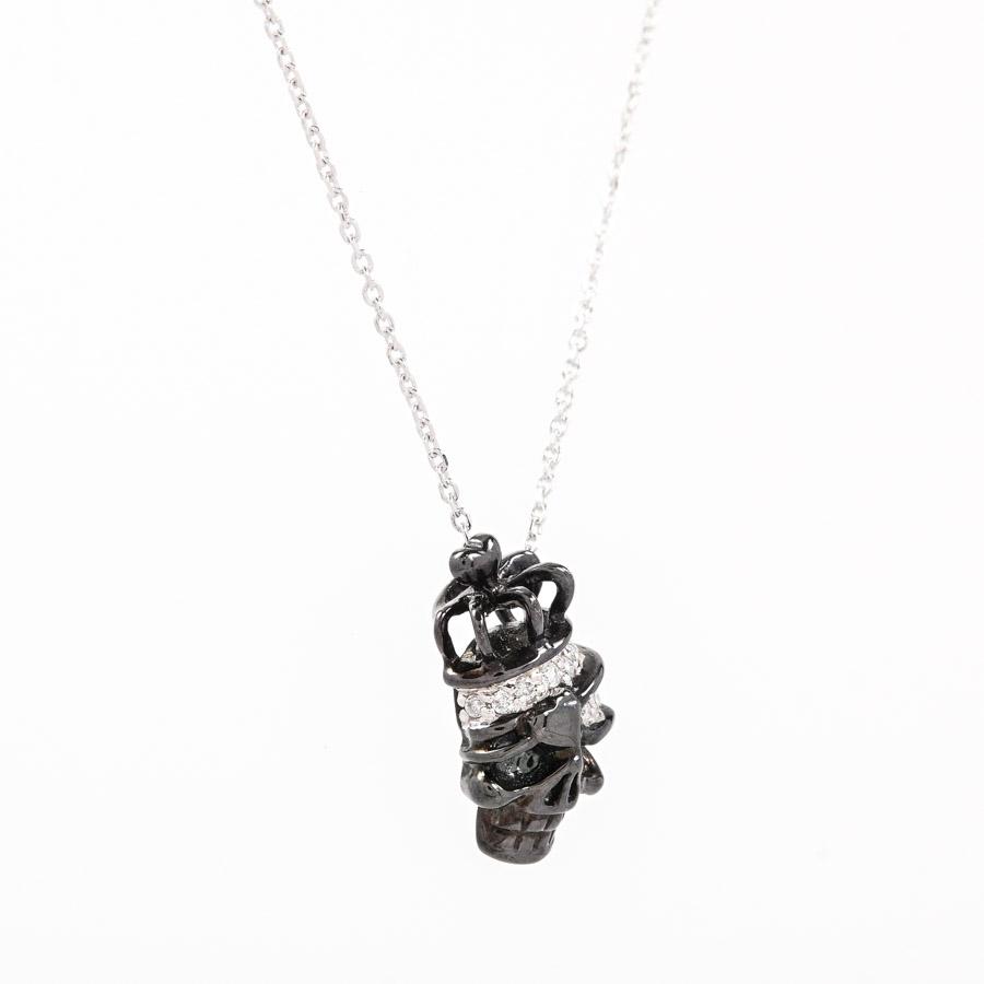ドクロ  ダイヤ0.05ct 3.0g レディース 中古A品の画像