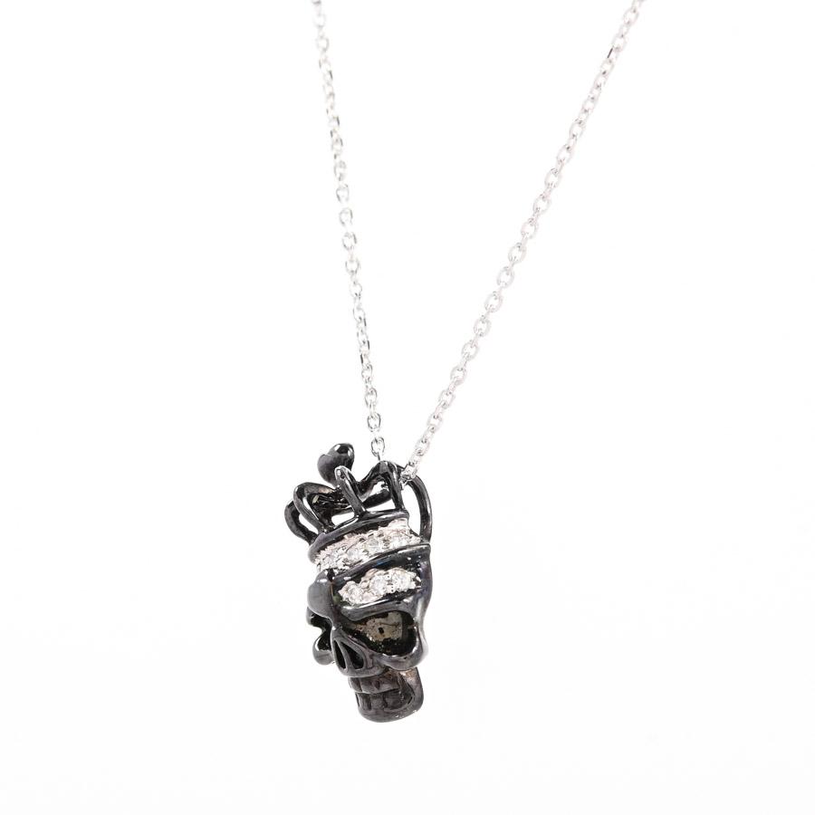 ドクロ  ダイヤ0.05ct 3.0g レディース 中古A品の画像