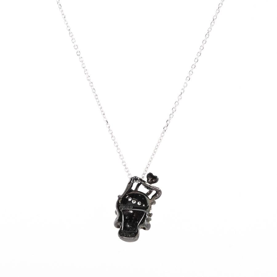 ドクロ  ダイヤ0.05ct 3.0g レディース 中古A品の画像
