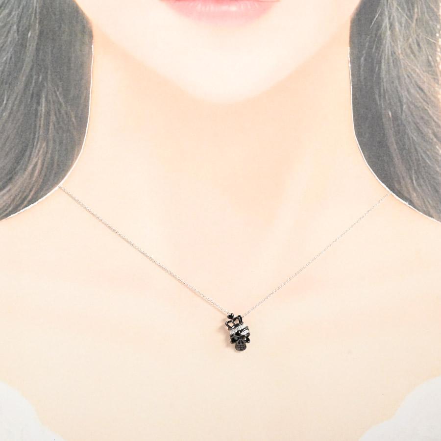 ドクロ  ダイヤ0.05ct 3.0g レディース 中古A品の画像