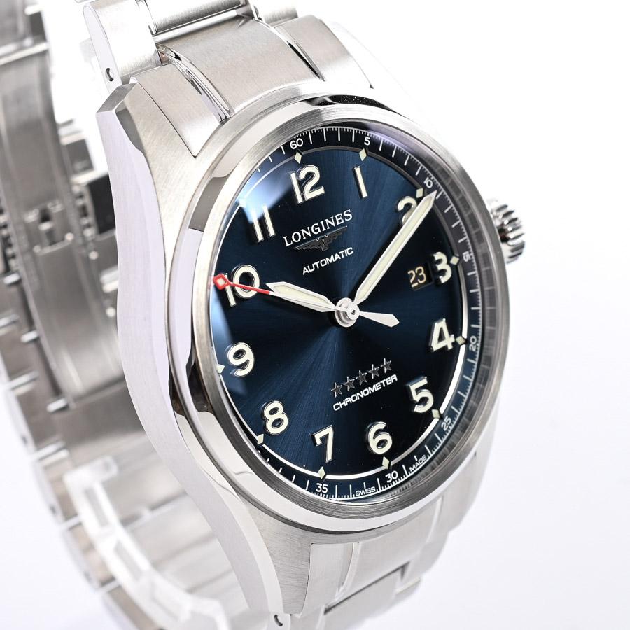 LONGINES ロンジン スピリット 腕時計 L3.811.4.93.6 ブルー メンズ  